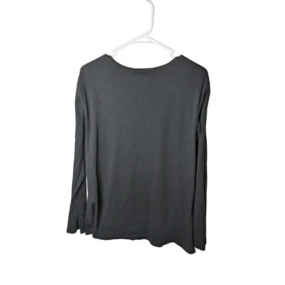 Karen Scott Holiday Village Scoop Neck Top - Picture 7 of 7